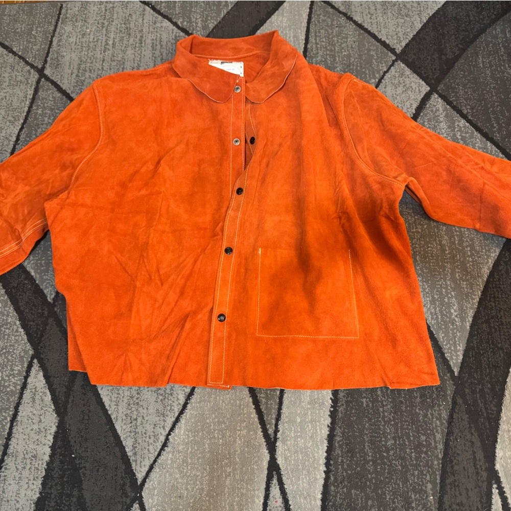 Welding Jacket + Welding Gloves + Sleeves + Tool Pouch Set